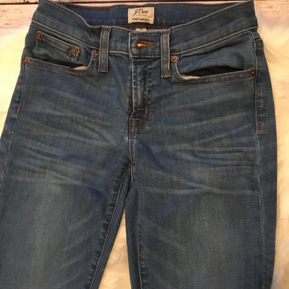 J.Crew Toothpick 24 Stewartby Wash 24 - Picture 5 of 8